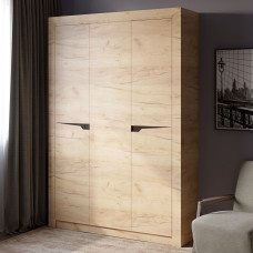 Шкаф большой для вещей Эверест Либерти-1420 дуб крафт золотой (EVR-2291)