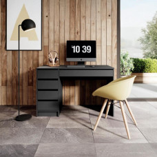 Комп'ютерний стіл Perfect Home Ада / Ada 5S/120 з 5 шухлядами Антрацит (PFH-091308)