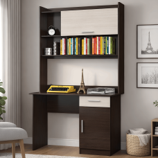 Письменный стол с Надставкой Эверест Школьник-3 венге/дуб молочный (EVR-2159)