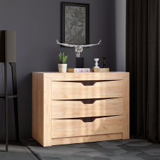 Комод для вещей Эверест Либерти-1000 100х38х76 дуб крафт золотой (EVR-2140)