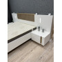 Тумбы прикроватные 2 шт. с подсветкой Perfect Home Арко / Arco с 4 ящиками 2S/60 Белый глянец/дуб грандсон (PFH-091049) - фото 6