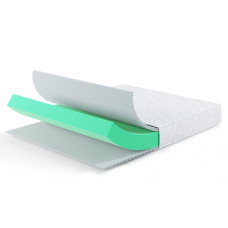 Матрац ортопедичний Highfoam Noble Argentum Amaltea 80х190 см безпружинний (EVR-5161)