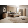 Ліжко (каркас) Perfect Home Таллі / Tally 160 з м'яким ізголів'ям двоспальне Дуб артизан/антрацит (PFH-091099) - фото 11