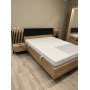 Ліжко (каркас) Perfect Home Таллі / Tally 160 з м'яким ізголів'ям двоспальне Дуб артизан/антрацит (PFH-091099) - фото 8