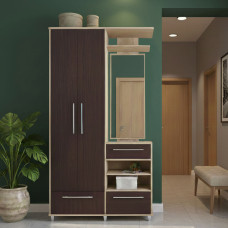 Прихожая Сокме Ниагара 1130 198x113x37,5 Венге магия/Дуб сонома (SKM-081381)