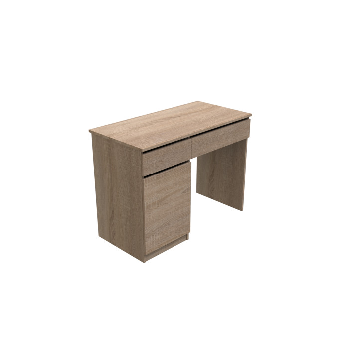 Стіл комп'ютерний Віто Ferrum-decor 750x1000x500 ДСП Дуб Сонома 16 мм (FRD-104827)