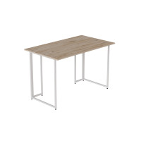 Комп'ютерний стіл Ferrum-decor Ханна 75x140x60 білий ДСП Дуб Сан-Марино 32мм (FRD-104018)