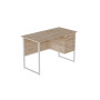 Комп'ютерний стіл Ferrum-decor Гаррі 75x140x60 білий ДСП Дуб Сан-Марино 32мм (FRD-104068) - фото 1
