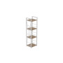 Етажерка 4/34 Ferrum-decor Серії Конект 120x34x28 білий ДСП Дуб Сан-Марино 16мм (FRD-104278) - фото 6