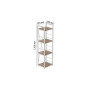Етажерка 4/34 Ferrum-decor Серії Конект 120x34x28 білий ДСП Дуб Сан-Марино 16мм (FRD-104278) - фото 5