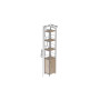 Етажерка 4/34 Ferrum-decor Серії Конект з тумбою 179x34x28 Сірий ДСП Сан-Марино (FRD-104478) - фото 3
