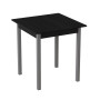 Стіл кухонний Ferrum-decor Дієго 75x70x70 Сірий ДСП Сосна Кембра 16мм (FRD-105708) - фото 1