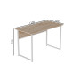 Комп'ютерний стіл Ferrum-decor Коді 75x120x70 білий ДСП Дуб Сан-Марино 16мм (FRD-101224) - фото 5