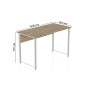Комп'ютерний стіл Ferrum-decor Курт 75x100x60 білий ДСП Дуб Сан-Марино 32мм (FRD-102204) - фото 4