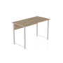 Комп'ютерний стіл Ferrum-decor Курт 75x100x60 білий ДСП Дуб Сан-Марино 32мм (FRD-102204) - фото 5