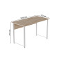 Комп'ютерний стіл Ferrum-decor Курт 75x140x70 білий ДСП Дуб Сан-Марино 32мм (FRD-102254) - фото 3