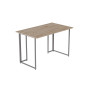 Комп'ютерний стіл Ferrum-decor Ханна 75x100x60 сірий ДСП Дуб Сан-Марино 16мм (FRD-101394) - фото 3