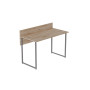 Компьютерный стол Ferrum-decor Скай 75x140x60 серый ДСП Дуб Сан-Марино 16мм (FRD-101554) - фото 5