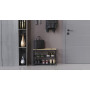 Банкетка универсальная Ferrum-decor Слайм 45x63x26 черный ДСП Дуб Сонома 16мм (FRD-104072) - фото 5