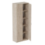 Шкаф Анжело Ferrum-decor на 5 полок 2 двери 1900x700x380 ДСП Дуб Сан-Марино 16 мм (FRD-105014) - фото 1
