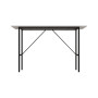 Стіл письмовий Line Тайм Ferrum-decor 750x1200x600 Чорний метал ДСП Біле 16 мм (FRD-104885) - фото 3