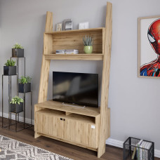 Модуль-2 з полицею для ТВ та тумбою LION Лінк Дуб Аппалачі (LION-042085)