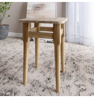 2 табурета на кухню Маями кромка ПВХ 2 мм Дуб Сонома трюфель (LION-041254)