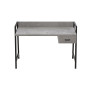 Письменный стол Ferrum-decor Комфорт 750x1000x600 Черный металл ДСП Бетон 32 мм (FRD-103428) - фото 2