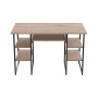 Компьютерный стол Ferrum-decor Тим 75x120x70 черный ДСП Дуб Сан-Марино 32мм (FRD-103978) - фото 1