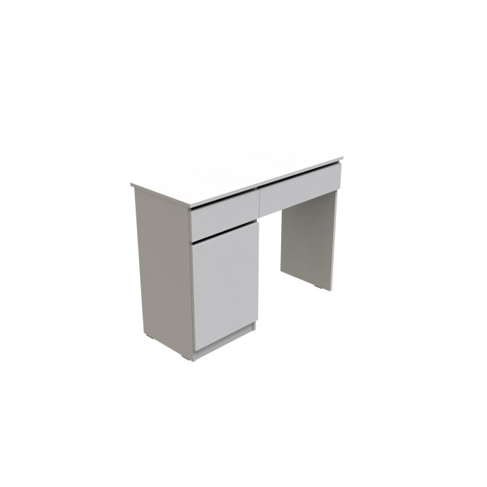 Стіл комп'ютерний Віто Ferrum-decor 750x1000x400 ДСП Біле 16 мм (FRD-104818)