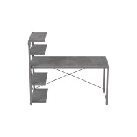 Компьютерный стол Ferrum-decor Джек 75x120x60 Серый ДСП Бетон (FRD-104399)