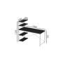 Комп'ютерний стіл Ferrum-decor Джек 75x140x60 Білий ДСП Сосна Кембра (FRD-104409) - фото 3