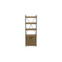 Этажерка 4/60 Ferrum-decor Серии Конект с тумбой 179x60x28 Черный ДСП Артизан (FRD-104489) - фото 3