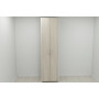 Шкаф Гардероб Уни секция 7 серии Конект Ferrum-decor 220x60x50см Белый металл ДСП Дуб Сонома 16 мм (FRD-104569) - фото 6