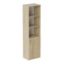 Пенал Анжело Ferrum-decor на 4 полки с 1 дверью 1900x500x380 ДСП Дуб Сонома 16 мм (FRD-104951) - фото 1