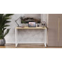 Письменный стол Ferrum-decor Серии Конект 75x120x600 белый ДСП Дуб Артизан 16мм (FRD-104209) - фото 3