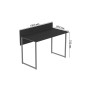 Компьютерный стол Ferrum-decor Скай 75x100x60 серый ДСП Сосна Кембра 16мм (FRD-101535) - фото 4