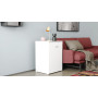 Стол-тумба трансформер Смарт 1/2 Ferrum-decor 750x1450x600 ДСП Белое 16 мм (FRD-105074) - фото 5