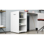 Стол-тумба трансформер Смарт 1/2 Ferrum-decor 750x1450x600 ДСП Белое 16 мм (FRD-105074) - фото 7