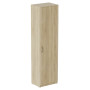 Пенал Анжело Ferrum-decor на 5 полок с дверью 1900x500x380 ДСП Дуб Сонома 16 мм (FRD-104945) - фото 1