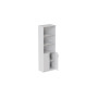 Шкаф Анжело Ferrum-decor на 5 полок с 2 дверями 1900x600x380 ДСП Белое 16 мм (FRD-104995) - фото 1