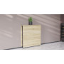 Стіл-книга трансформер Оріон 2 Ferrum-decor 750x1520x730 Чорний метал ДСП Дуб Сонома 16 мм (FRD-104586) - фото 2