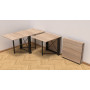 Стіл-книга трансформер Оріон 2 Ferrum-decor 750x1520x730 Чорний метал ДСП Дуб Сонома 16 мм (FRD-104586) - фото 9
