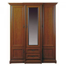 Шафа з дзеркалом в спальню Гербор Соната 3d/2s Каштан (GRB-1452)