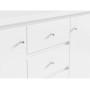 Комод в спальню ВМК (БРВ) Кристина KOM2D4S Белый/Белый глянец (BRW-1490) - фото 3