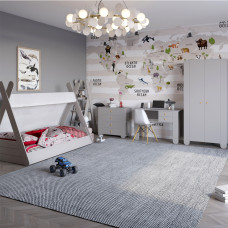 Гарнітур для дитячої спальної кімнати 5 елементів LION Інді Кашемір (LION-041623)