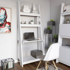 Модуль-4 зі столом та полицями LION Лінк Німфея Альба (білий) (LION-042101)