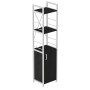 Етажерка 3/34 Ferrum-decor Серії Конект із тумбою 144x34x28 Білий ДСП Сосна Кембра (FRD-104430) - фото 1