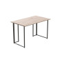 Компьютерный стол Ferrum-decor Ханна 76x100x60 черный ДСП Дуб Сан-Марино 32мм (FRD-103479) - фото 1