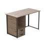 Комп'ютерний стіл Ferrum-decor Отто 76x120x60 чорний ДСП Дуб Сан-Марино 32мм (FRD-103579) - фото 1